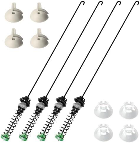 W11130362 Washer Suspension Rod Kit Compatible with Whirlpool Kenmore Washing Machine Replaces W10594080 W10735786 W10748956 W10780040