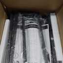 Furologee 5 Tier Ladder Shelf, Tall and Narrow Bookshelf with Drawer,Standing Bookcase Units, Industrial Open Display Shelves Organizer for Bathroom,Kitchen,Bedroom,Living Room,Rustic Brown