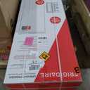 Frigidaire Upright Freezer, 6.5 cu. ft., Deep Freeze, Vinyl Coated Metal with Wire Shelving, Compact for Kitchen, RV, Dorm, Cabin, and Trailer, Platinum Design Series, Silver - 21D x 23W x 56H