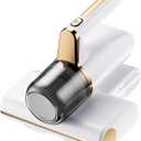 Mattress Vacuum Cleaner, 14Kpa Bed Vacuum Cleaner with 253.7nm UV-C Light, Versatile Wireless Handheld Vacuums with HEPA Filter and USB-C Charging Port for Bed, Sofa, Clothes, Crib