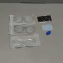 Gaoye Stylish Blue Light Glasses for Woman - Computer Glasses for Blue Light Blocking - Lightweight Frames - 3 pack (A1 Matte Black+leopard+transparent)