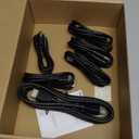 USB3.0 KVM Switch HDMI 4K@60Hz for 4 Computers Share 1 Monitor, KVM Switch 4 Port with 3 USB 3.0 Ports Share Keyboard Mouse, Support Button Switch, Plug and Play