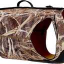 AUSCAMOTEK Neoprene Dog Vest for Duck Hunting - Insulated Camouflage Vest for Waterfowl Retriever (XXL)