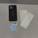 for T-Mobile Revvl 7 5G Phone Case | 2 Pack Tempered Glass Screen Protector, Military-Grade, Heavy Duty Protective, Lens Protects, Magnetic Kickstand Holder Black