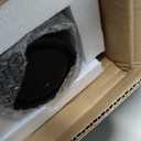 Lorell Peninsula Post, 3-1/2 by 28-1/2-Inch, Black