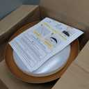 Bargeni Flush Mount Ceiling Light,12.5 inch Ceiling Lighting Fixture,Mid Century Light Fixtures Ceiling Mount,5CCT Dimmable/2700K-6000K/20W,Kitchen Lighting Fixtures Ceiling,ETL Certified