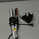 2 in 1 Fast Heating Electric Hair Iron for Hair Styling, Auto-Off Function, with 3 Adjustable Levels, Rotating Roller Curling Wand (Gold)