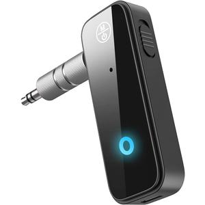 JXTZ Aux Bluetooth 5.3 Adapter for Car, 2 in 1 Wireless Bluetooth Transmitter and Receiver for Headphones Car Home Audio Speaker, Portable 3.5mm Wireless Audio Receiver, Hands-Free Call (Black)