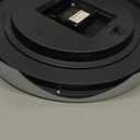 Rohioue 12 Inch Wall Clock Modern Battery Operated Silent Non Ticking Analog Clock Decorative for Bedroom Kitchen Bathroom Office Home Living Room (Silver)