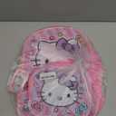Fast Forward Kid's Licensed 15" Pink Backpack With Lunch Box Combo Set - Agre: 3+ (Hello Kitty)