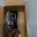 Kwikset Tustin Dummy Door Handle, Single Sided Lever for Closets, French Double Doors, and Pantry, Matte Black Non-Turning Right Handed Interior Push/Pull Lever, with Microban Protection, Pattern Name: Right Hand Dummy
