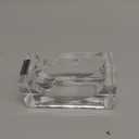 Amazing Abby - Tanya - Acrylic Tape Dispenser (1-Pack), Plastic Label Roll Holder, Clear Sticker Organizer, Perfect Office Desktop Storage Solution for Tapes, Labels, Stickers, and More