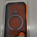 TORRAS Magnetic for iPhone 16 Case with Stand, Built-in Stand Compatible with MagSafe, 3X Military-Grade Protection, Translucent Slim Phone Case for iPhone 16 6.1'', Matte Black