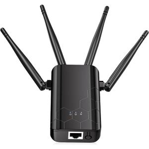 2026 WiFi Extender, 8600 sq.ft Coverage, Supports 45+ Devices, with Ethernet Port, Secure and Easy to Set Up