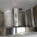 NEWTRY Commercial Vegetable Slicer Manual Potato Slicing Machine Fruit Cutter Onion Slicer 0-15/32 inch Stainless Steel