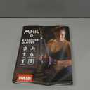 MhIL Workout Gloves for Women  Breathable Gym Gloves for Women with Palm Protection and Enhanced Grip  Padded Weight Lifting Glove for Womens with Wrist Wraps Support Weightlifting Exercise Cycling (Medium: 7.5  8 / 19.1  20.5 cm, Blue)