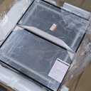 TETOTE Black Lighted Medicine Cabinet Mirror for Bathroom 36 x 30 Led Medicine Cabinet Recessed or Wall Mounted with 2 Door, Tempered Glass, 2 Outlets, 3-Color Dimming, Anti-Fog, Adjustable Shelf