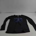 Blue 84 Women's Long Sleeve T Shirt Tri-Blend Mascot (Large)