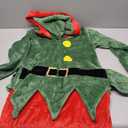 Christmas Big Kids Holiday Elf Costume, 14-year-old jumpsuit