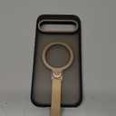 for Google Pixel 9 Pro XL 5G Case, Magnetic Adjustable Ring Stand [Fit for Magsafe], [Military-Grade Shockproof Protection] Phone Case with Kickstand & Ring Holder (Desert Gold)