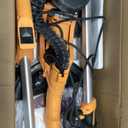 Electric Drywall Sander, 950W Drywall Power Sander with Vacuum Dust Collector, Variable Speed 800-2100RPM, LED Light, Dustless Wall Sander for Drywall, Popcorn Ceiling, Corner etc (Orange)