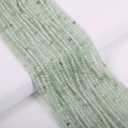 155pcs 2mm Natural Green Aventurine Stone Loose Round Beads Gemstone Smooth Samll Spacer Beads for jewerly Making Bracelet Necklace
