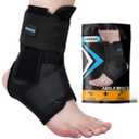 SNEINO Ankle Brace for Women & Men - Ankle Support Brace for Sprained Ankle, Ankle Stabilizer for Achilles, Tendon, Sprain, Injury Recovery, Lace up Ankle wrap for Running, Basketball, Volleyball (Medium)