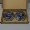 Sigma Electric 14383BR 1/2-inch 3 Hole Round Lamp Holder Cover, Bronze (Pack of 2)