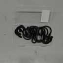 Shower Curtain Hooks, Metal Shower Hooks for Shower Curtain Rod, Rust Proof Metal Shower Curtain Rings, S Hook Set of 12, Black.