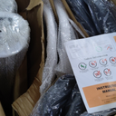 Sweetcrispy Bar Stools Set of 4, Modern Swivel Bar Chairs, Adjustable Fabric Upholstered Barstools Counter Height with Backrest for Bar, Kitchen Island, Dining Room, Black