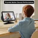 All-New Stand for Show 8 (3rd Gen), Adjustable Stand Mount Compatible with Show 8 (3rd Gen, 2023 Release) & Phone Models, 360 Degree Rotation Tilt and Anti-Slip Base (Black)