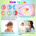 Advent Calendar 2025, 24 Pcs Bath Bombs for Kids Christmas Gifts for Teens Girls Boys Bubble Bath Bomb With Toys Inside Stocking Stuffers Natural Organic Self Care Gifts for Women Men Stress Relief