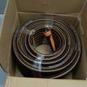 Giraffe Tools Garden Hose 5/8", Water Hose Heavy Duty, Flexible, Lightweight Hybrid Hose with Swivel Handle, 100ft Male to Female Fittings, Burst 600 PSI