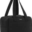 Insulated Lunch BagFreezable Lunch bagBuilt-in Ice Pack Small CoolerLunch Bags for Women Waterproof and DurableSuitable for Work, Picnics, Travel, and Meal PreparationBlack