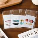 3"x5" Self Sealing Cellophane Bags, 300pcs Resealable Clear Plastic Bags for Cookies,Snacks,Bakery, Small Parts,Gift Packaging