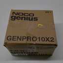 NOCO Genius GENPRO10X2: 2-Bank, 20A Onboard Battery Charger - 10A Per Bank, 12V Waterproof Marine Charger with Overcharge Protection & Temperature Compensation  for Lead-Acid & Lithium Batteries