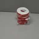 4 x 1 inch x 25 Yards Double Faced Red Polyester Satin Ribbon for Gift Wrapping,Wedding Decoration, Bows Making, Sewing, DIY Crafts