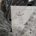 Swivel Armless Desk Office Chair Without Arms Adjustable Height and Lumbar Support for Home