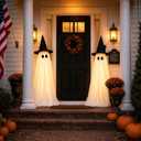 Halloween Ghost Decorations Indoor,Light Up Ghost Decor Indoor - 2 Pack