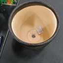 HERDUK Ceramic Pots with Drainage Hole, Indoor Outdoor Planters, 6.7 Inch Flower Pots for Cactus, Aloe Vera, Fern