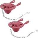 for Kohler GP85160 2-Inch Toilet Flapper Replacement Kit with Chain,Compatible with Kohler Toilet Tank Parts,Strong Sealing,Red (Red-2Pack)