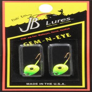Bay De Noc Gem N Eye #6 Chart/Green 2/Pk Fishing-Equipment