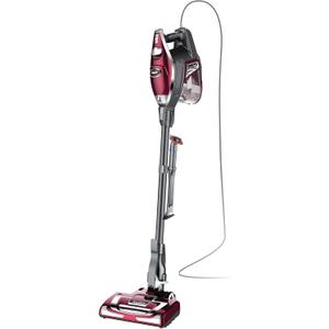 Shark HV322 Rocket Deluxe Pro Corded Stick Vacuum with LED Headlights, XL Dust Cup, Lightweight, Perfect for Pet Hair Pickup, Converts to a Hand Vacuum, with Pet Attachments, Bordeaux/Silver