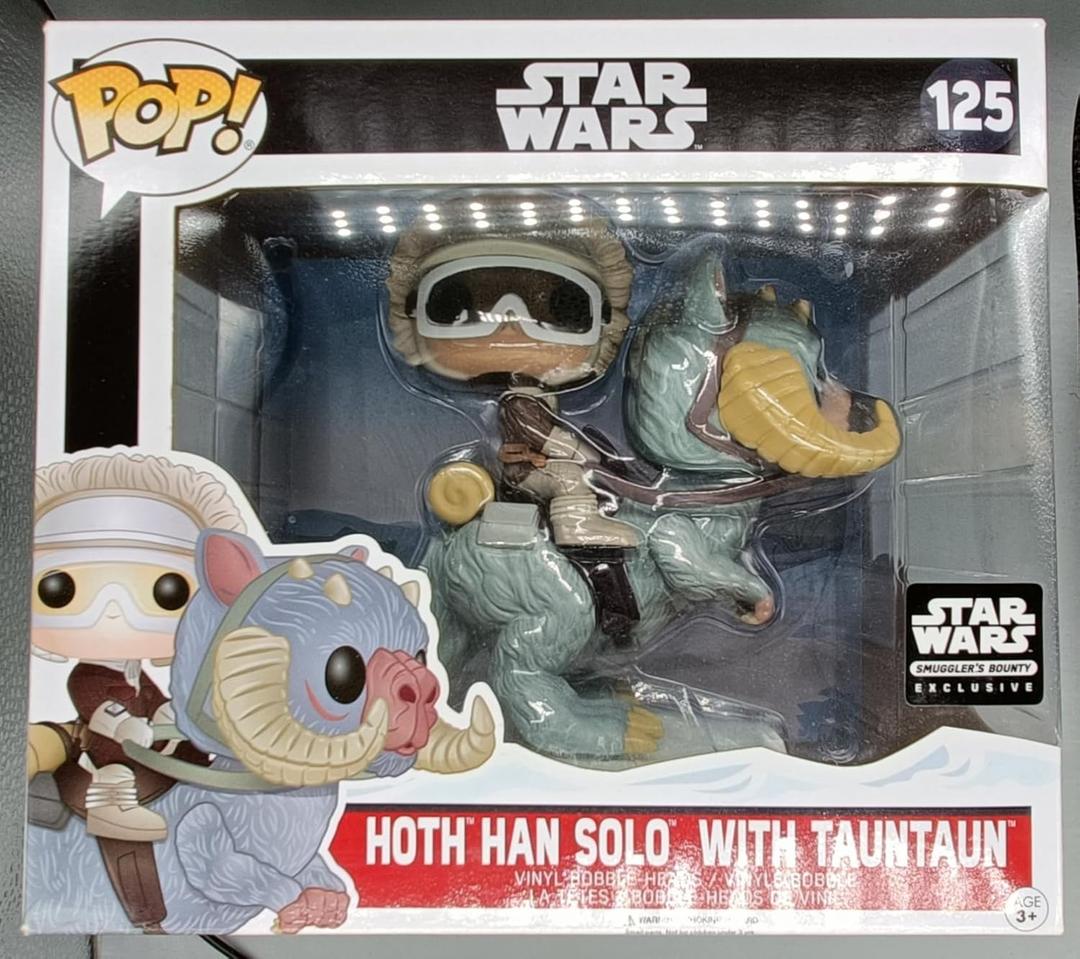 POP! Movies: Star Wars #125 - Hoth Han Solo with Tauntaun (Star Wars Smuggler's Bounty Exclusive)