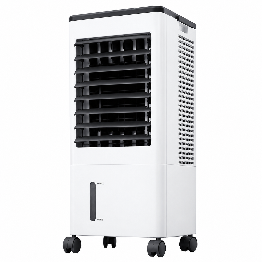 Portable Air Conditioners,3-in-1 Evaporative Cooling Fans that Blow Cold Air, 2 Modes 3 Speeds, 7H Timer & Remote, 120Oscillation, Windowless Portable AC Swamp Cooler w/ 8L Tank for Home Bedroom