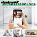 WiFi Hidden Camera with APP Control, Spy Cam with Motion Detection, Indoor Security Camera for Home/Offices and Hotels
