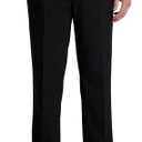 Haggar Mens JMH Premium Stretch Tailored Fit Suit Separates - Pants and Jackets (34W x 30L, Black Solid-pant)