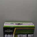 Putting Green Indoor, No Hump Golf Mat with Auto Ball Return - Easy to Fold Solid Wood Base, Luxurious Velvet Surface - Ideal for Home or Office and Golfers 