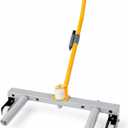 Rolling Wheel Dolly, 485 Lb Tire Dolly for Truck, Car, ATV, Skid Steer & Trailer Tires, Wheel Lift Tool with 3 Adjustable Rollers, Extra Long Rollers, Tire Changing Removal Aid