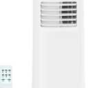 Garvee 3-in-1 Portable Air Conditioner, 8,000 BTU Portable AC Unit with Cooling, Dehumidifier & Fan for Rooms up to 350 sq.ft with Remote Control, Sleep Mode, 24H Timer & Window Kit